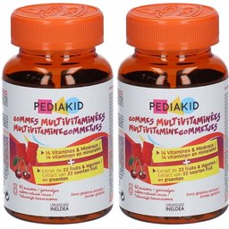 Pediakid® Gommes Multivitaminées