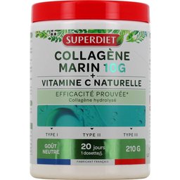 Collagène Marin 10g + Vitamine C Naturelle 210g