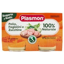 Bouillie Poulet Haricots Courgette 2x120g