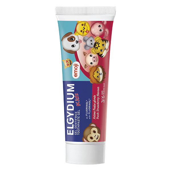 dentifrice kids Emoji 3/6 ans Fraise Givrée tube 50 ml