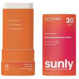 Attitude™ Sunly Stick Solaire Fleur d'Oranger Spf30