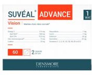 Suvéal Advance Vision 60 Capsules - Pilulier