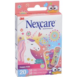 3M™ Nexcare™ happy Kids Pansements Girls