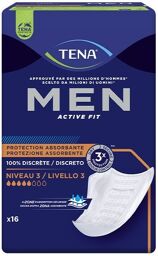 Men Active Fit Level 3 - 12 paquets de 16 protections