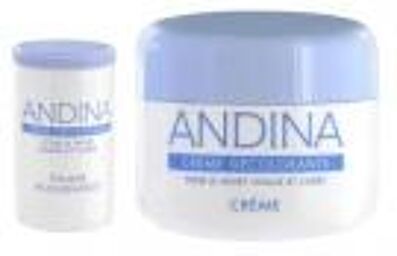 Andina Crème Décolorante 30 ml + 7 g - 2 pots 30 ml et 7 g