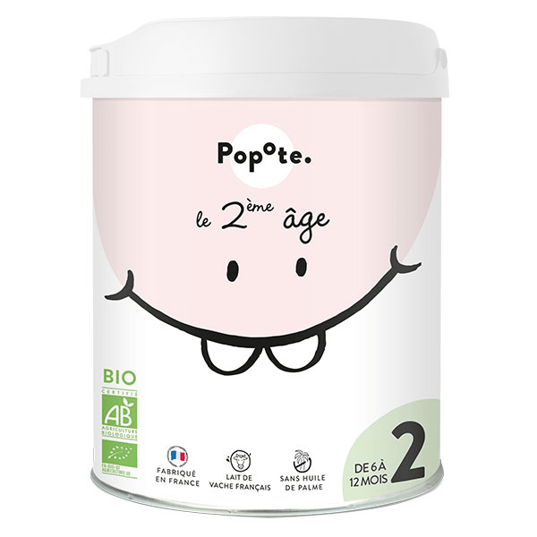 Lait 2ème Âge Bio 800g