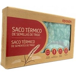 Aposán Saco Térmico Semillas de Trigo Turquesa 1ud