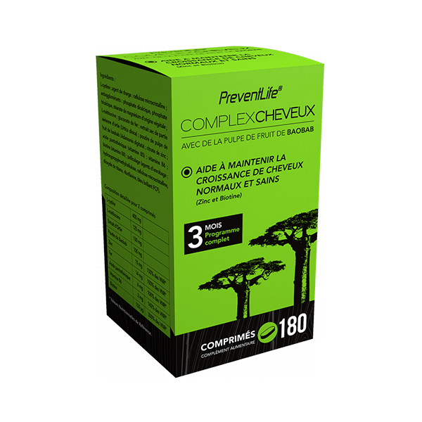 Prevent Life ComplexCheveux 180 comprimés