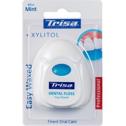 Trisa Fil Dentaire Easy Waxed Menthe Xylitol 40 m