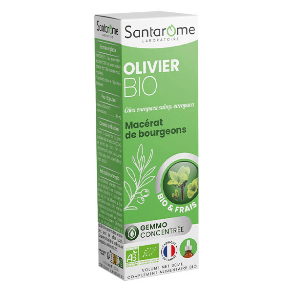 Santarome Olivier Bio Mémoire et concentration Flacon 30ml