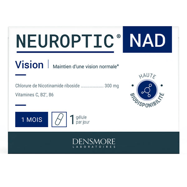 Neuroptic NAD - Maintien d'une vision normale - Nicotinamide riboside -  30 gélules