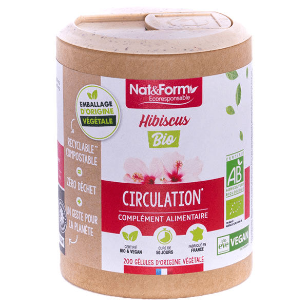 Écoresponsable Hibiscus Bio 200 gélules végétales