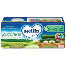 Mellin-Omo Courgettes 2X 80