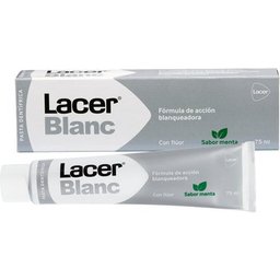 Lacer™ Blanc Plus dentifrice blanchissant à la menthe 75ml