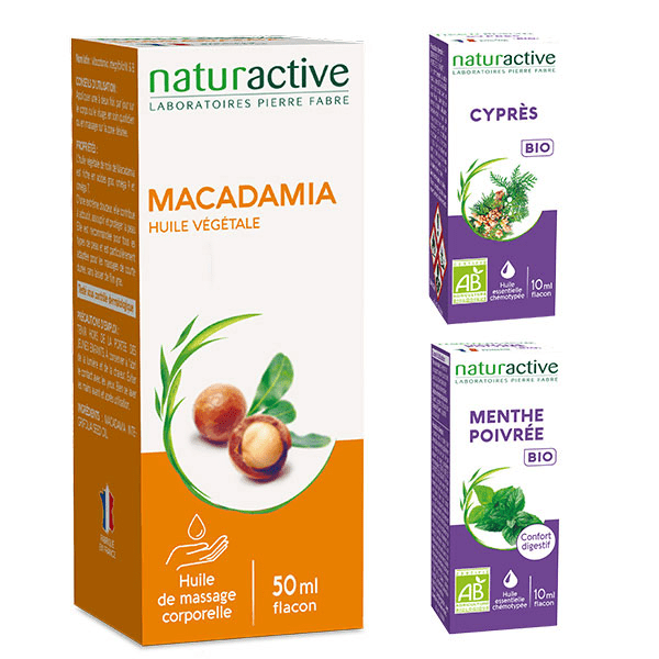 Pack circulation jambes lourdes aromatherapie