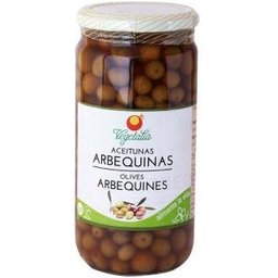 Olives Arbequina biologiques 390g