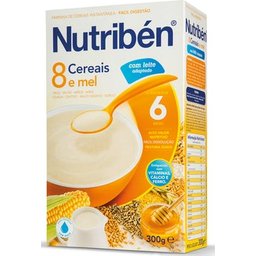 8 Céréales Miel au Lait +6M 300g