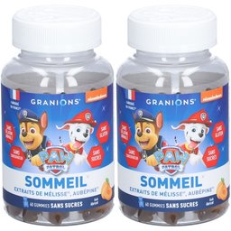 Granions® Pat Patrouille - Gummies Sommeil - 60 Gummies - Abricot
