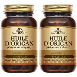 Huile d'Origan - Défenses Immunitaires - Digestion - 60 softgels