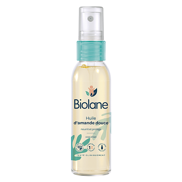 Huile d'Amande Douce Bébé Hydrate et protège 75ml