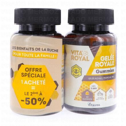 Vita'Royal - Gelée royale gummies lot de 2 (2x30 gummies)