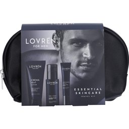 Lovrén For Men Travel Kit Crème + Gel Visage + Contour des Yeux