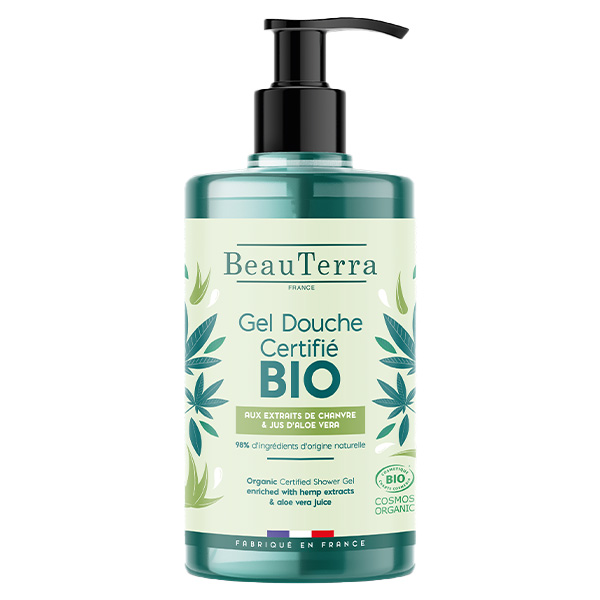 Gel Douche Chanvre & Aloe Vera Bio 750ml