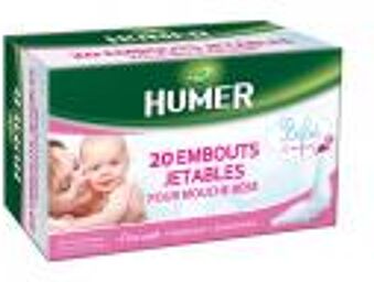 20 Embouts Jetables pour Mouche Bébé - Boîte 20 embouts