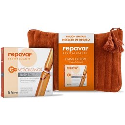 Revitalizante Metaglicanos Flash Extreme 5amp + Neceser