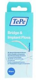 Fil Dentaire Épais pour Bridges et Implants 30 Pièces - Boîte 36 fils