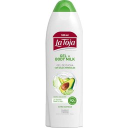 Gel + Body Milk Gel de Ducha Aguacate 550ml