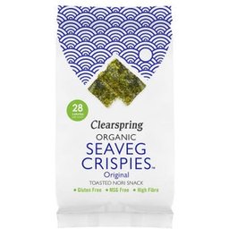 Snack Algues Nori grillées biologiques 4g