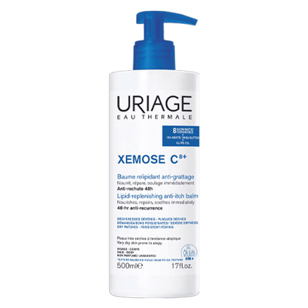 xemose C8+ Baume relipidant anti-grattage 500ml