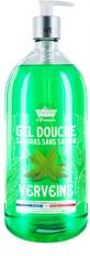 Gel Douche Surgras Verveine 1 L - Flacon-Pompe 1000 ml