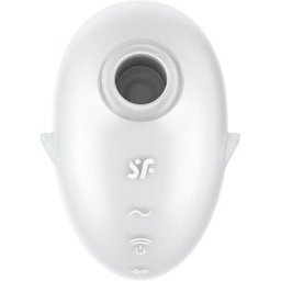 Cutie Ghost Vibromasseur Lay-On Blanc 1ut