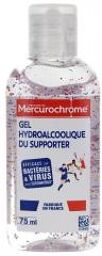 Gel Hydroalcoolique du Supporter - Efficace sur Bactéries et Virus - 75 ml - Flacon 75 ml