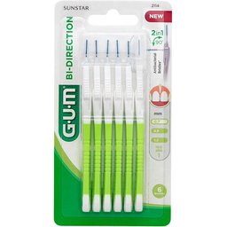 Gum® Bi-Direction Brossette conique fine 0,7 mm