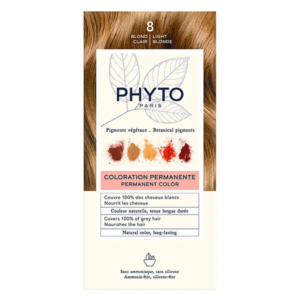 PhytoColor Coloration Permanente N°8 Blond Clair