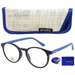 Lunettes de lecture noir et bleu +3,0 1pc