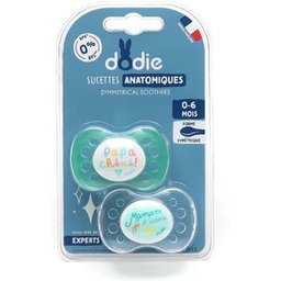 Sucettes Anatomiques Silicone 0-6 Mois N°31 2 Unités