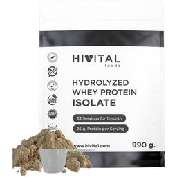 HIVITAL Aislado proteína suero leche 990 g