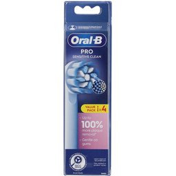 Pro Sensitive Clean Têtes de brosse de rechange x4