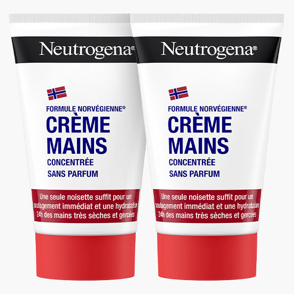 Crème Mains Concentrée Non Parfumée - Lot de 2 x 50ml