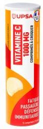 Vitamine C 1000 mg Fatigue Passagère 15 Comprimés à Croquer - Tube 15 comprimés à croquer