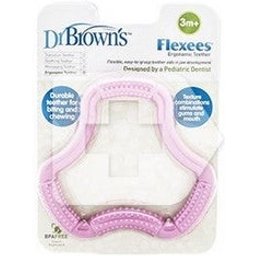 Dr Brown's Biting A-Shaped Pink 1u Dr Brown's Biting A-Shaped Pink 1u