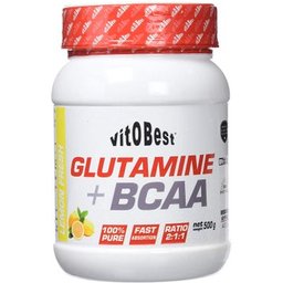 Glutamine + Bcaa Citron 500g
