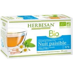 Infusion Camomille Relaxation Détente Bio 20 sachets