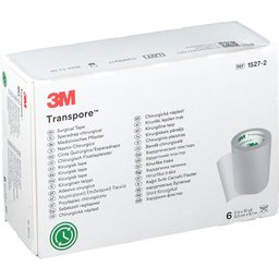 3M™ Transpore™ Sparadrap chirurgical (5 cm x 9,15 m) 1527-2
