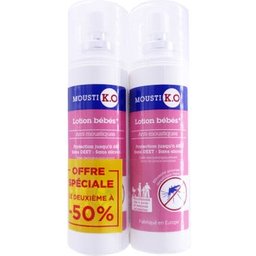 Lotion Bébés Anti-Moustiques +6m 2x100ml