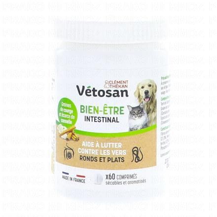 CLEMENT THEKAN Vétosan - Bien être intestinal x60 comprimés